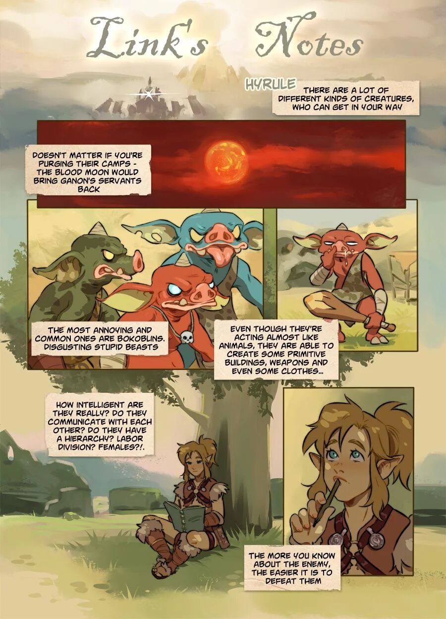 Link's Notes page 1 full