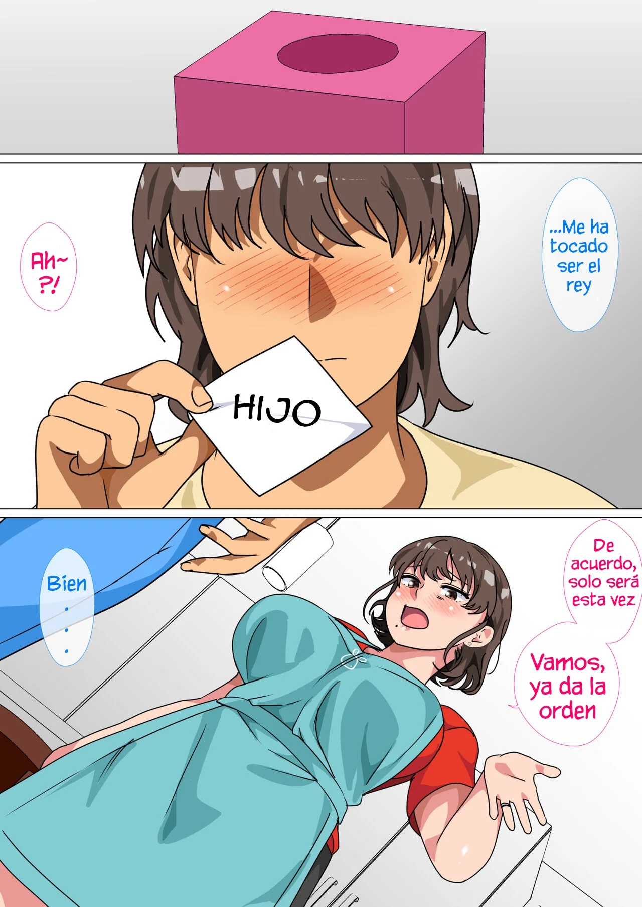 Ousama Game no Meirei de Haha to Sex Shita Hanashi | I Ordered My Mom to Have Sex with Me in King's Game page 12 full