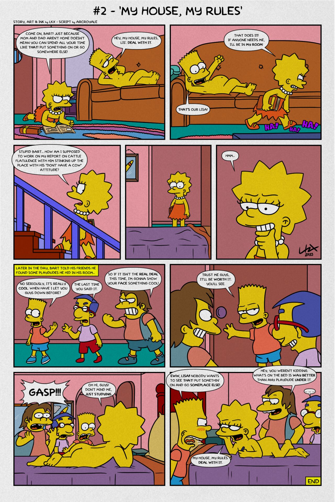 Too Hot For Comics page 3 full