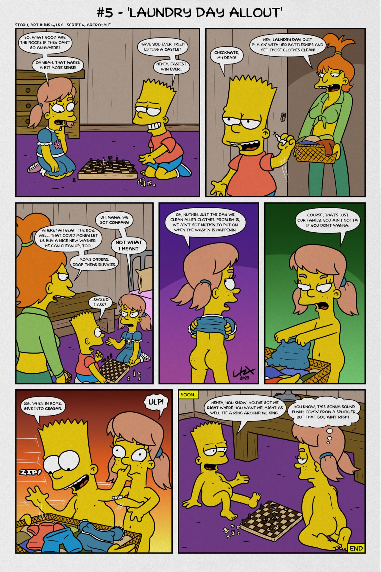 Too Hot For Comics page 6 full
