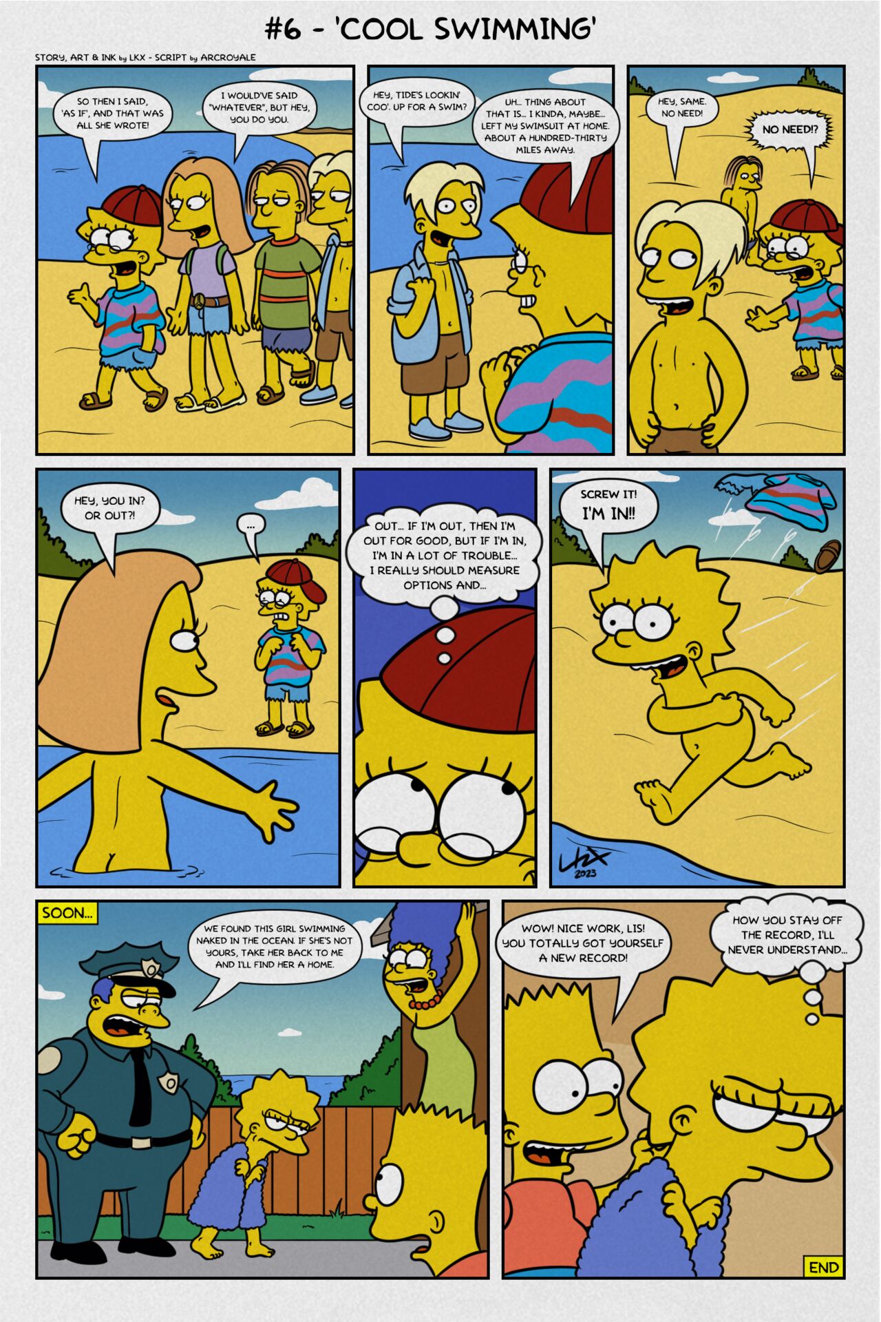 Too Hot For Comics page 7 full