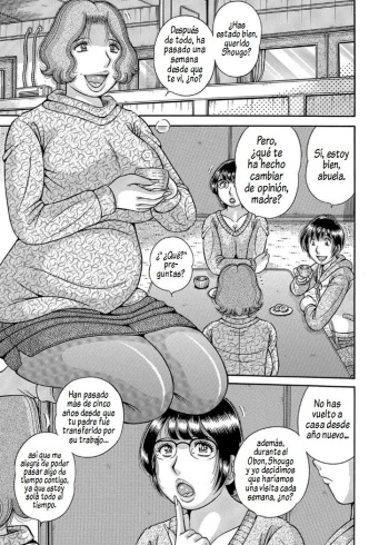 [Umino Sachi] Sansedai Soukan ~Boku to Kaa-san to Obaa-chan~ Ch. 2-7 [Spanish][AlChileNoSeScan] cover