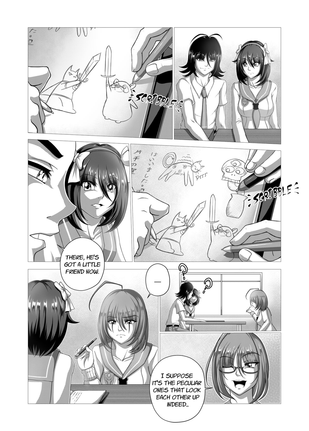 Leather Kitten and Raccoon Boy Chapter 1 Remastered And Old Version page 10 full
