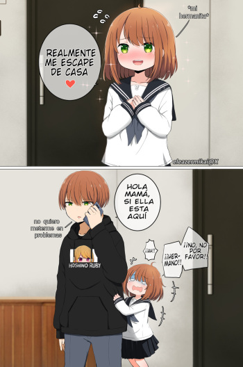 [Eleazar]LITTLE SISTER RAN AWAY FROM HOME cover