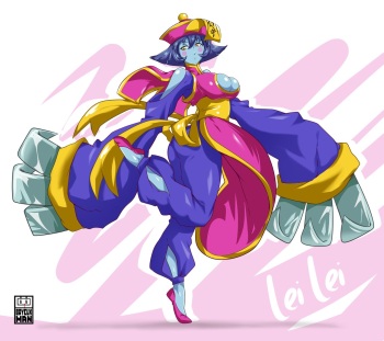 [Bayeuxman] Lei Lei (Darkstalkers) cover