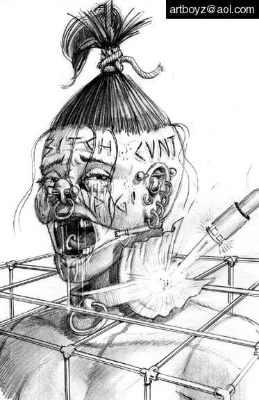 Artboyz-Torture and bondage drawings page 6 full