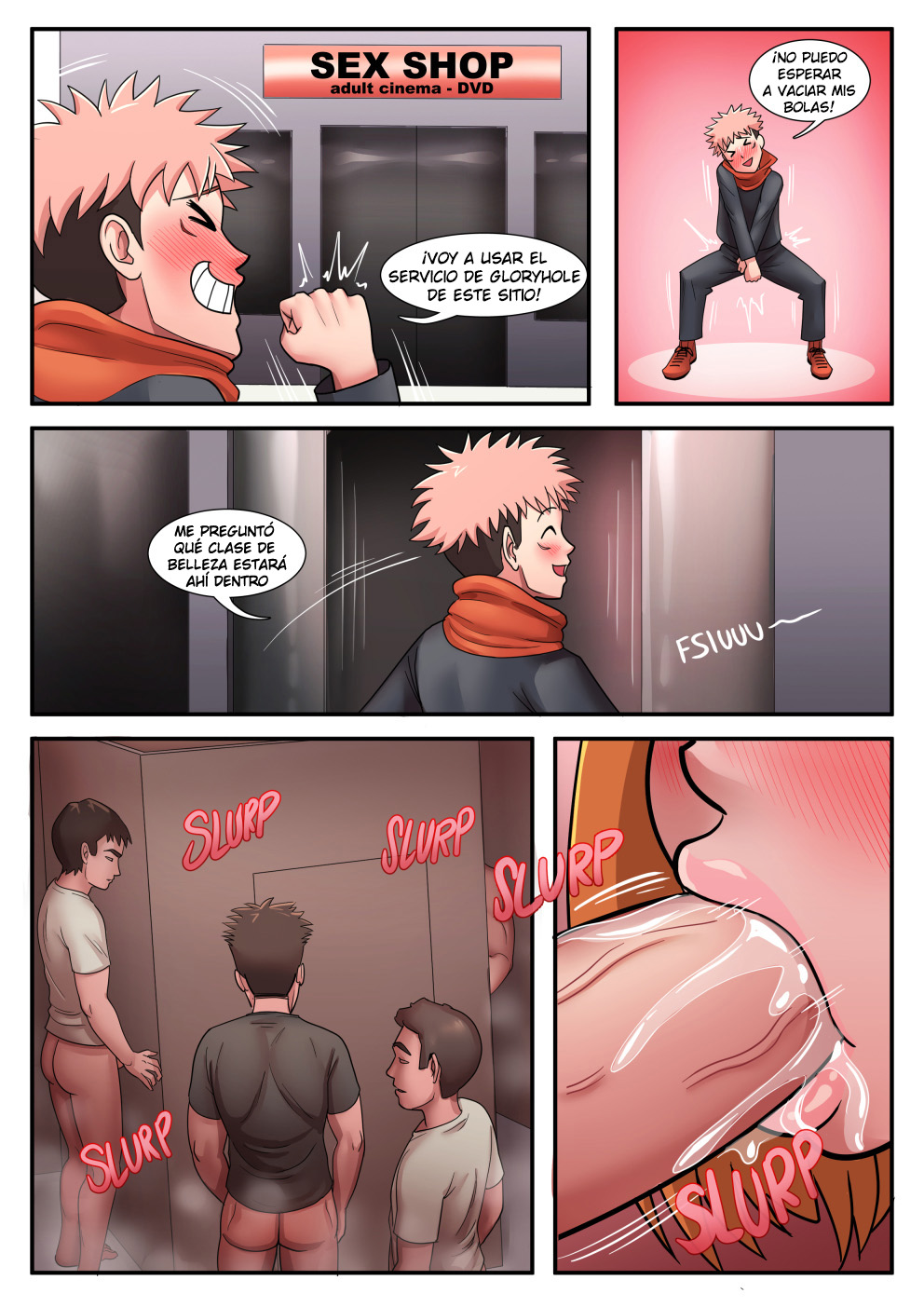 Nobara visits a Gloryhole in Tokyo page 12 full