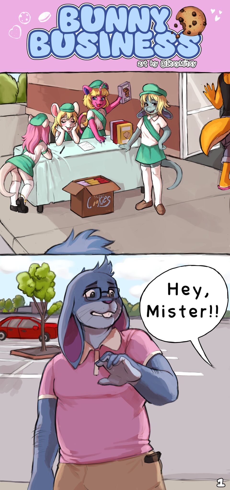 Bunny Business page 1 full