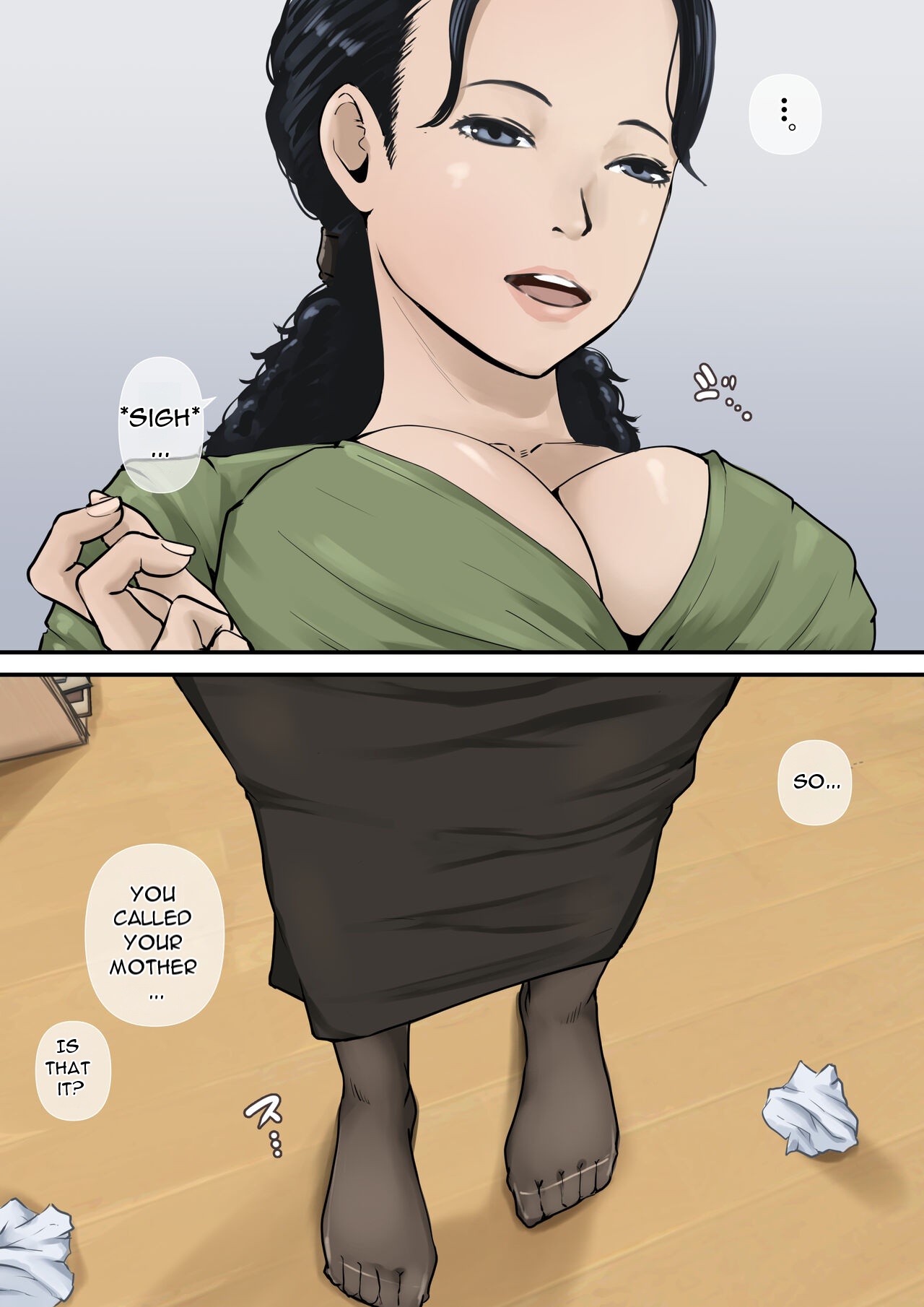 Nando Dashite mo Osamaranai node, Okaa-san o Yobimashita page 2 full