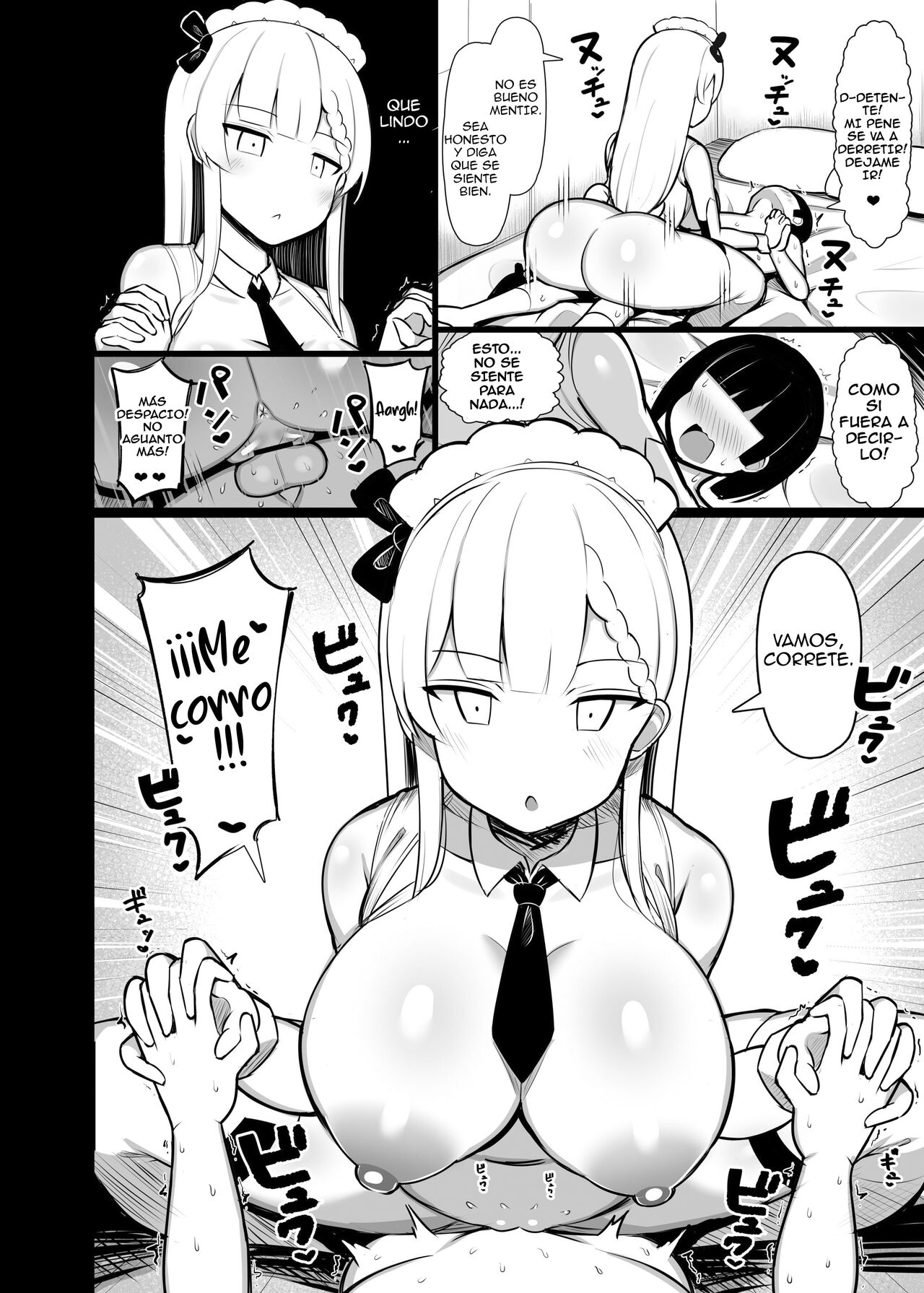 Goshujin-sama no Ochinchin wa Yuzurenai ~Succubus Maid to Nukirobo Maid~ page 12 full