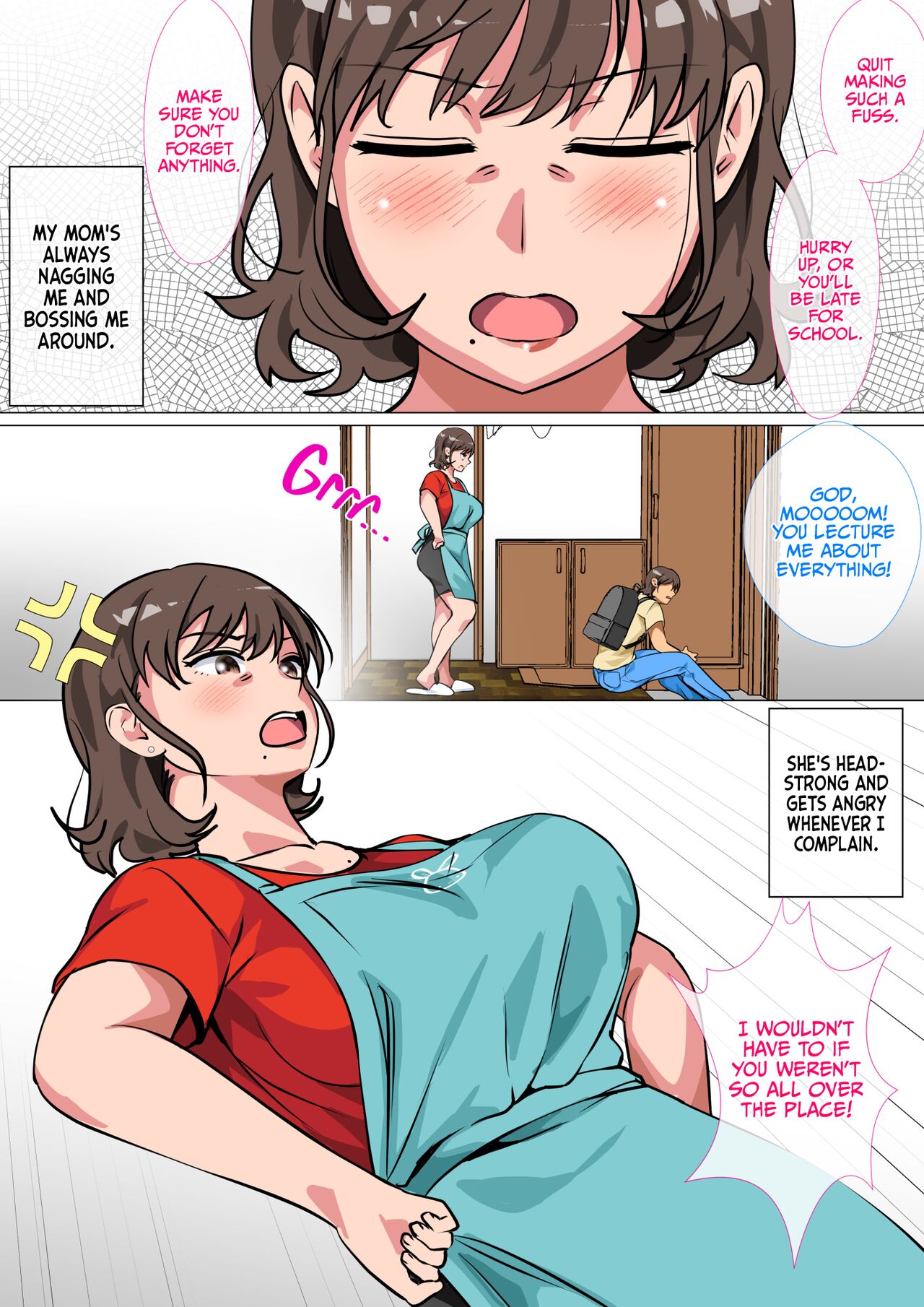 Ousama Game no Meirei de Haha to Sex Shita Hanashi | I Ordered My Mom to Have Sex with Me in King's Game page 3 full