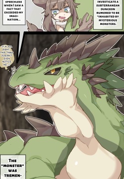 Giant Dragon Unaware VORE