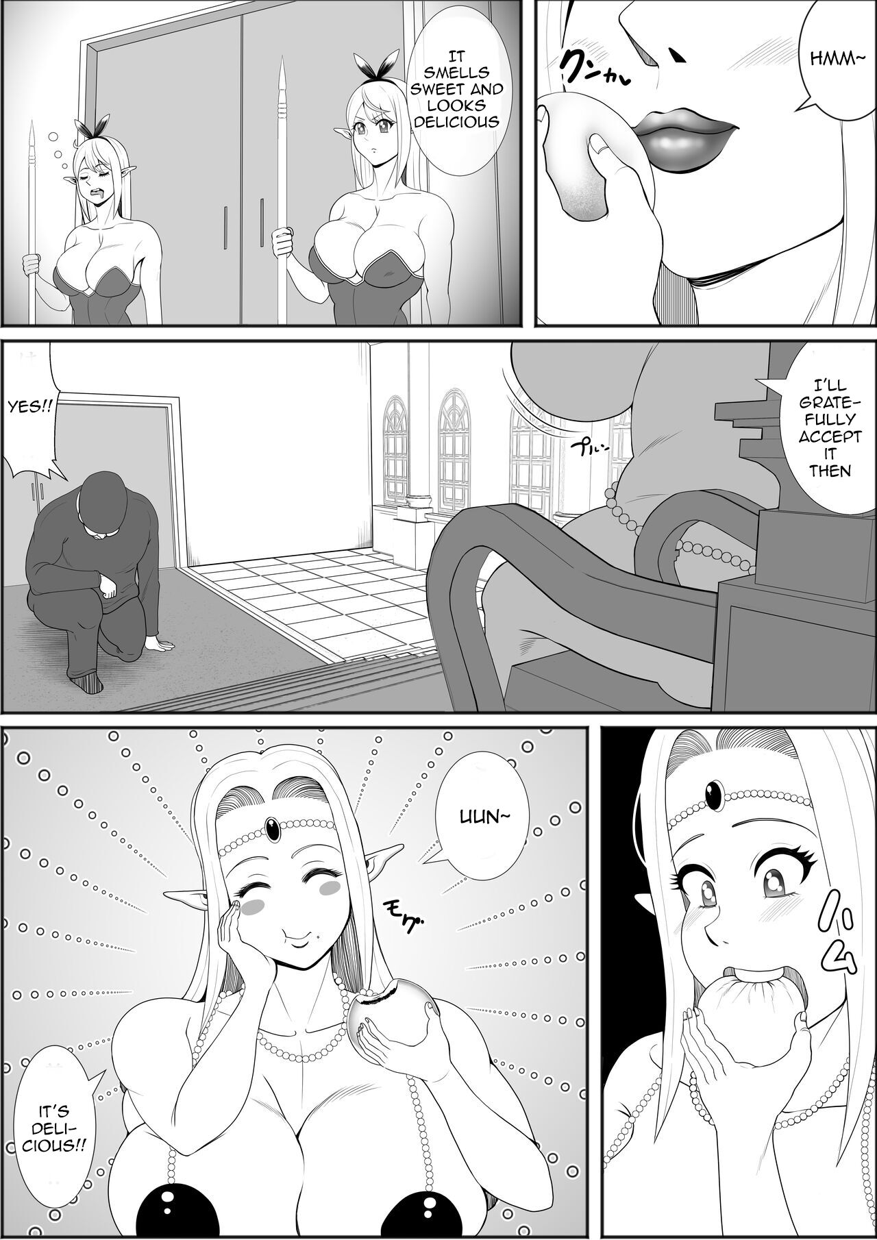 Elf Queen Turned Obese page 4 full