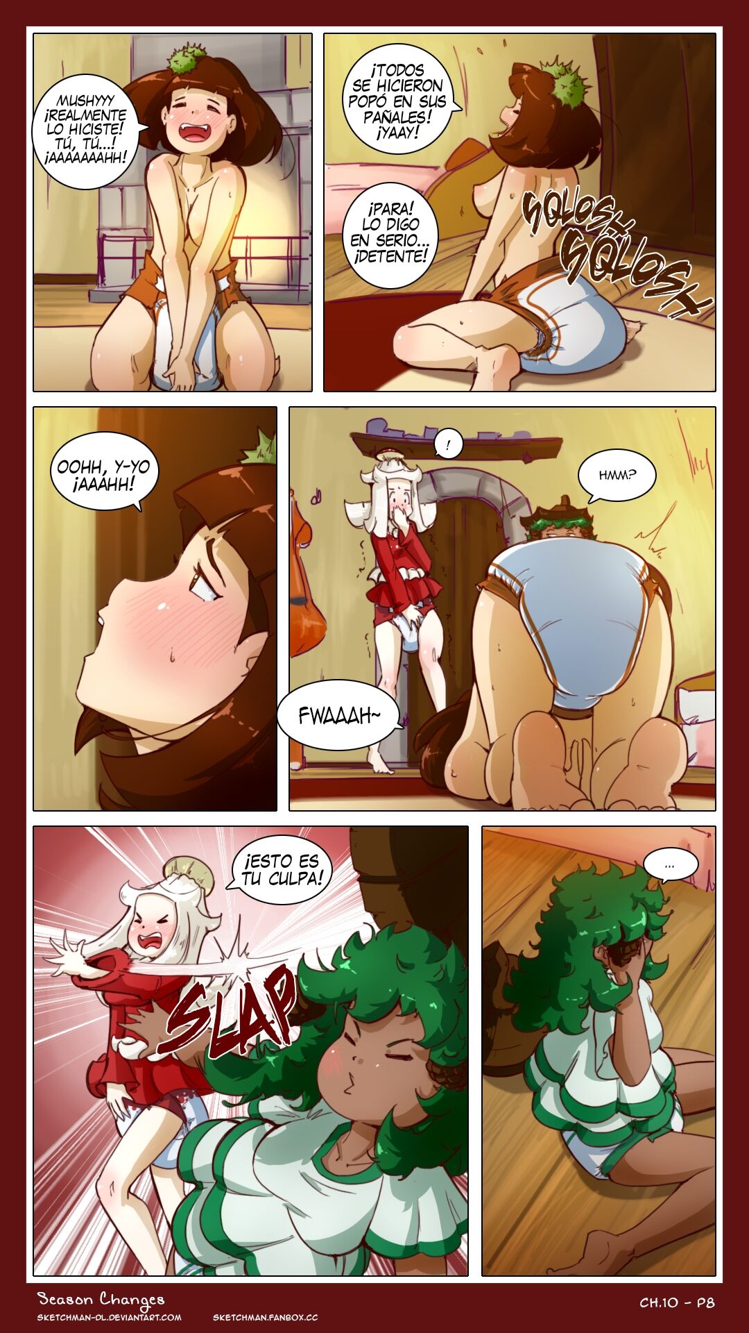 Season Changes  - CÓMIC ESPAÑOL / SketchMan-DL page 8 full