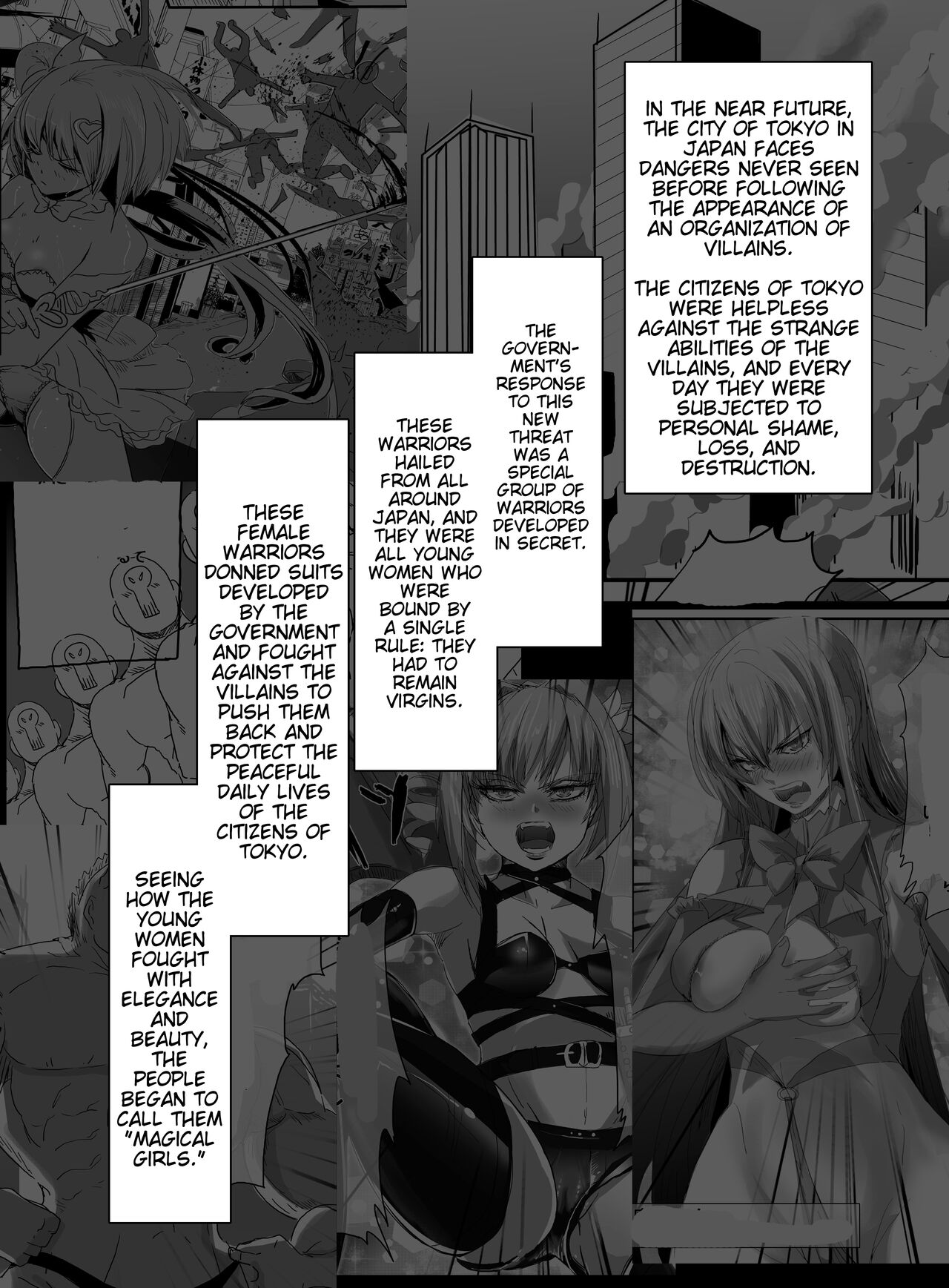 Mahou Shoujo VS Itazura Daishou page 3 full