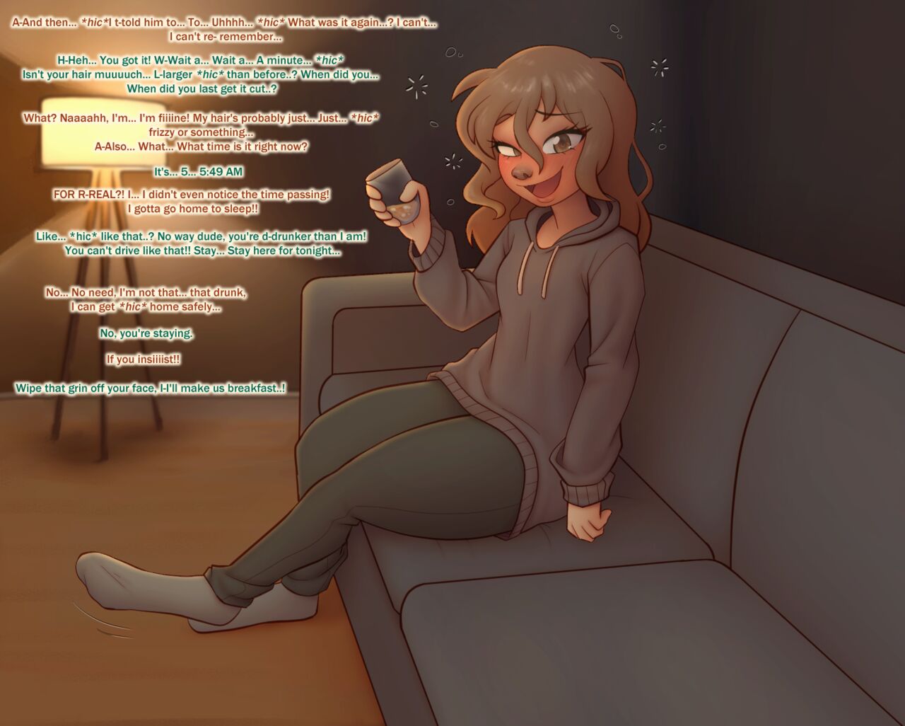 Drunken Night page 3 full