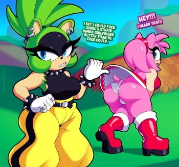 [EroticPhobia] Surge teaches Amy a little lesson! (Sonic the Hedgehog) cover