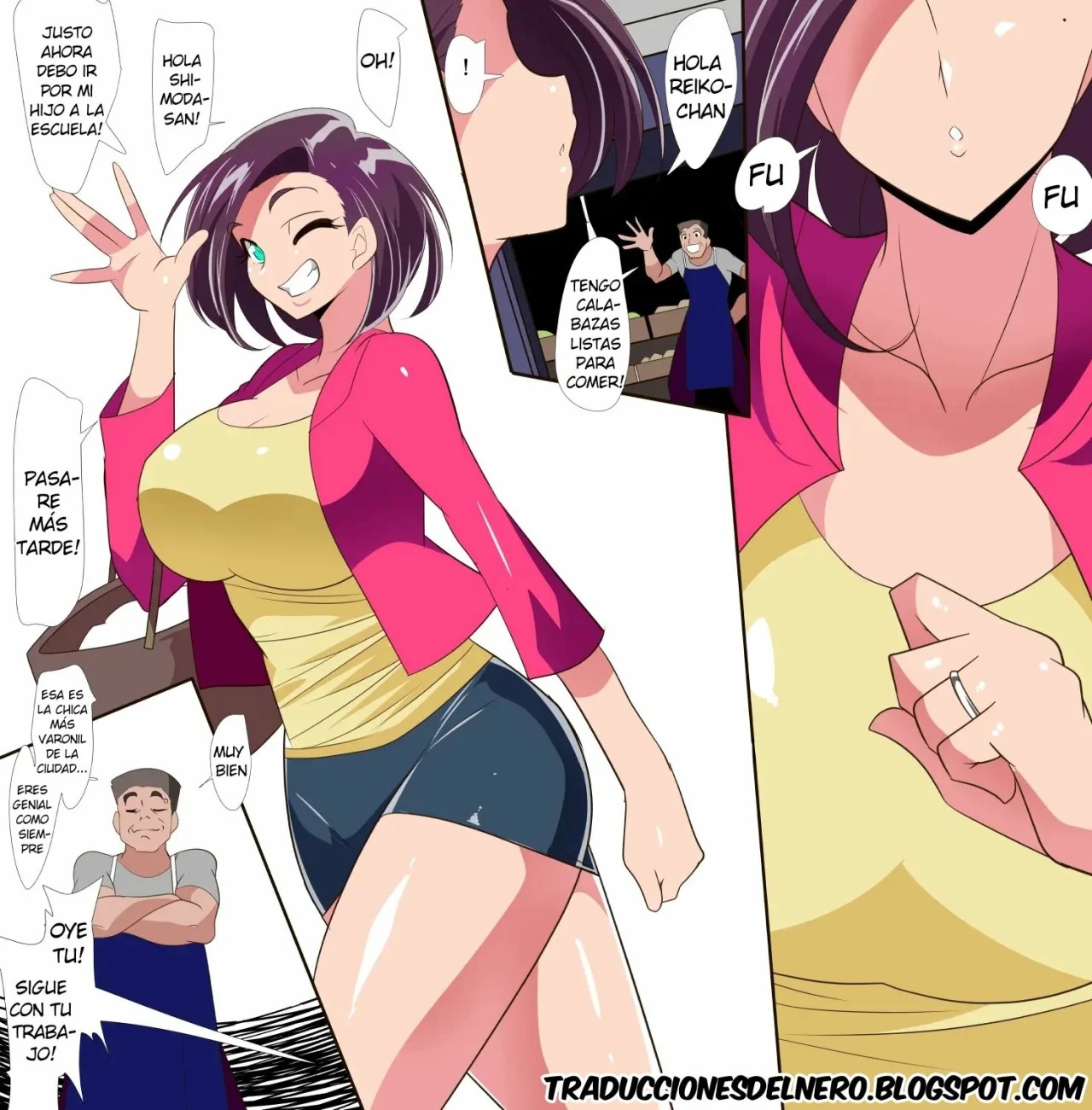 Hitozuma Choujin Mighty Madam! VS Saiin Yarichin Kaijin Zenpen page 3 full