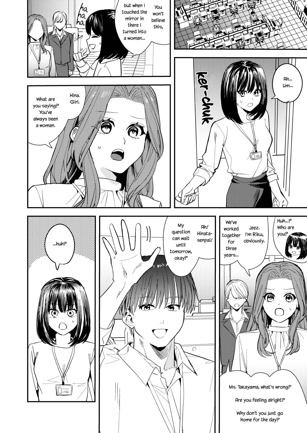 Ore wa Kagami no Kuni de Onna ni Kawaru ~Seibetsu Hanten Sekai de Onna no Kaikan o Musaboru Hanashi~ page 11 full