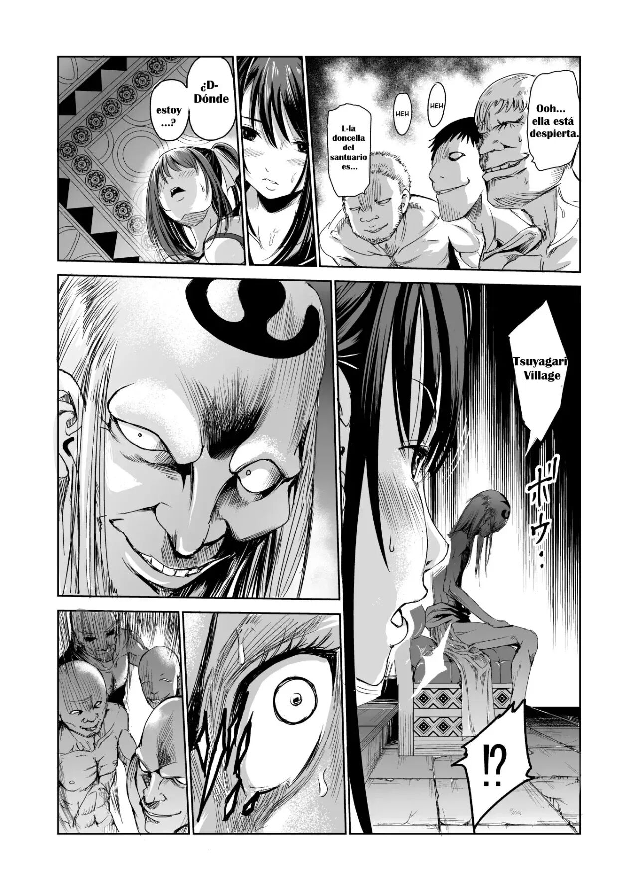 Tsuyagari Mura 1 ~Kareshi o Mamoru Tame Hikyou no Mura de Kyousei Gohoushi & NTR Sex~ page 12 full