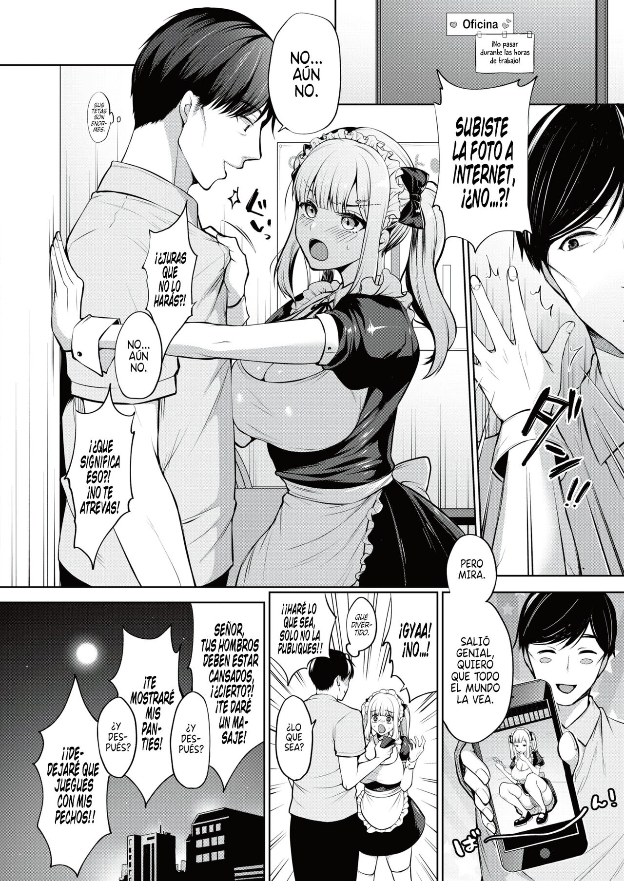 Gohoushi Da Maid | El Servicio de una Mala Maid page 4 full