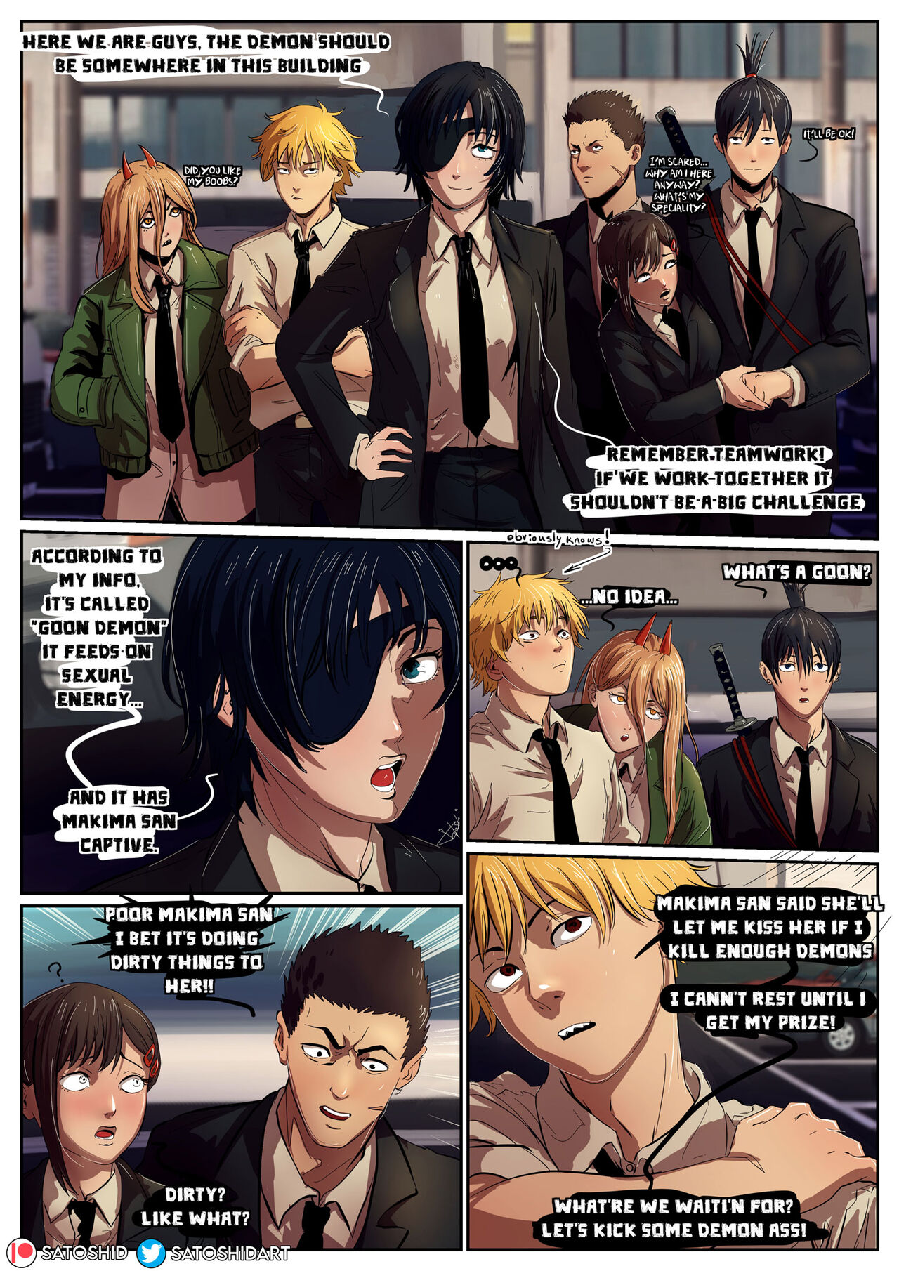 Chainsaw man: Goon Demon Ambush page 4 full