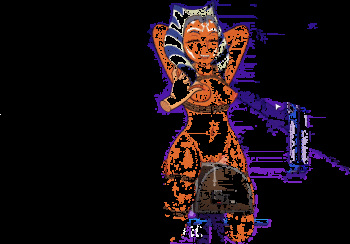 Ahsoka GIF Creampie Anal Dildo Sex Compilation (Hole House Game) [Star Wars] cover