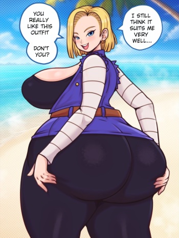 [Matospectoru] Assdroid 18 (Dragon Ball) cover