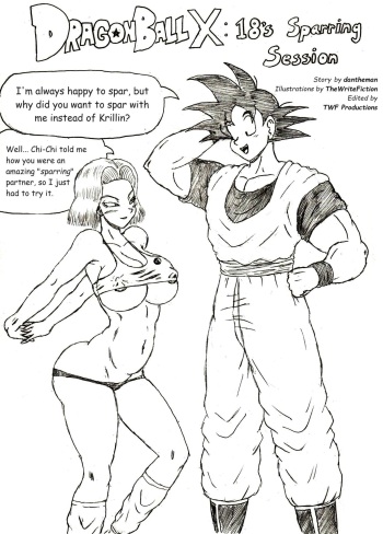 [TheWriteFiction] Dragon Ball X: 18's Sparring Session cover