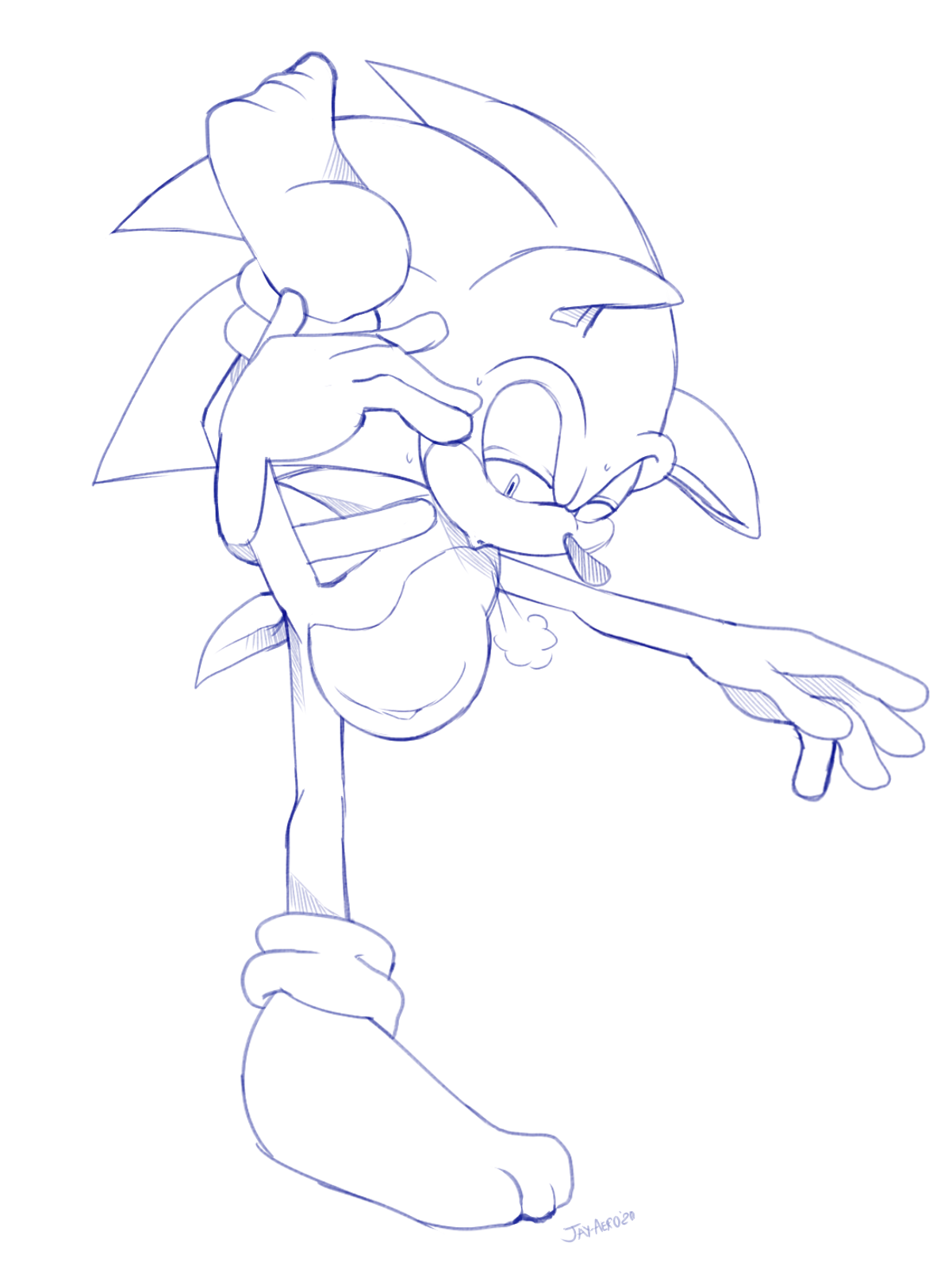 JayAero/BlueSeaMoon's Sonic Mpreg Art page 11 full