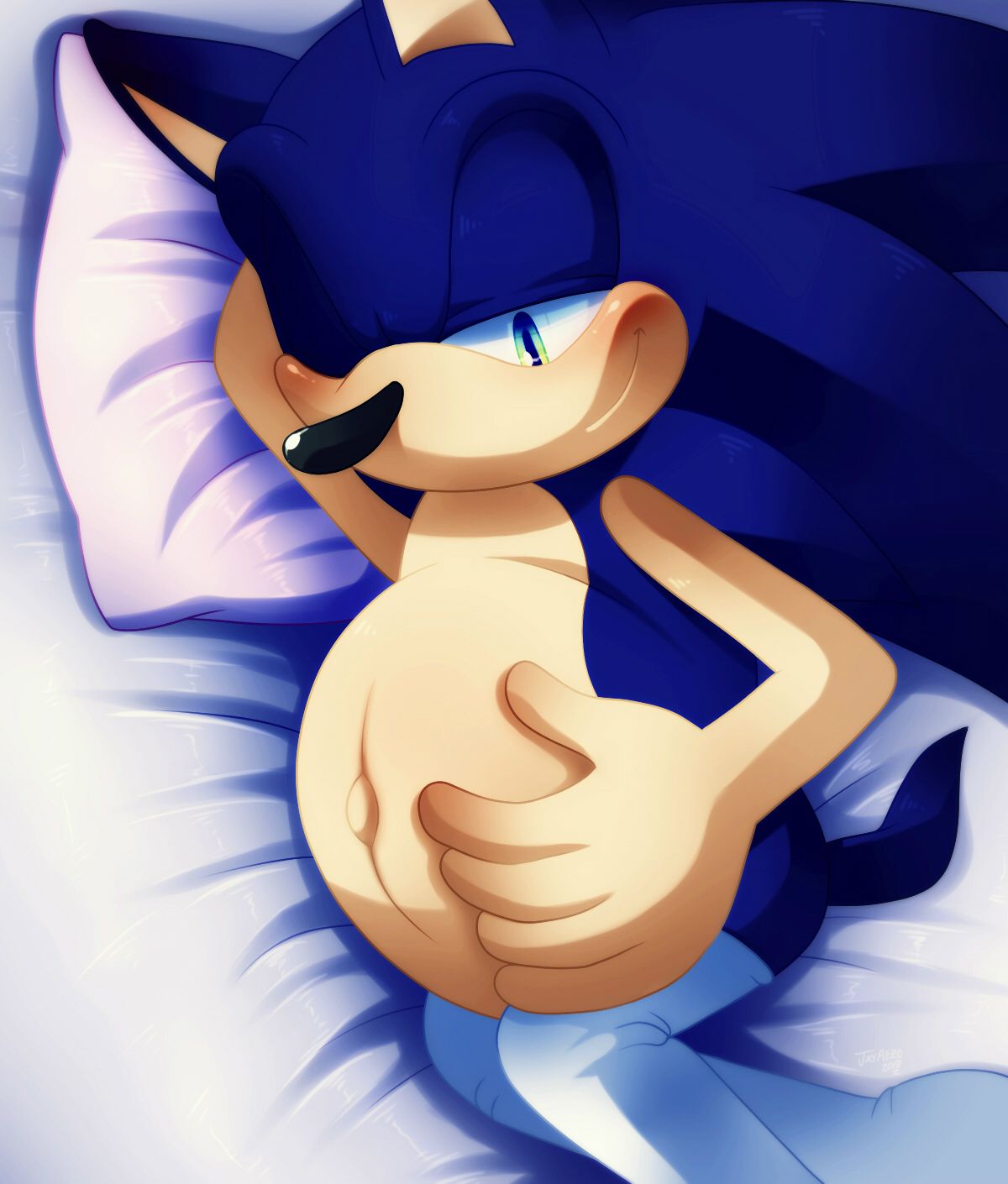 JayAero/BlueSeaMoon's Sonic Mpreg Art page 6 full