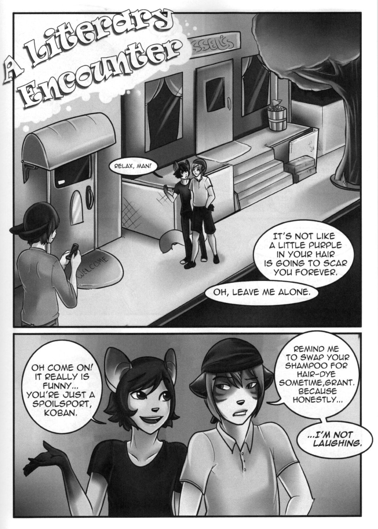 University Tails Volume 1 page 4 full