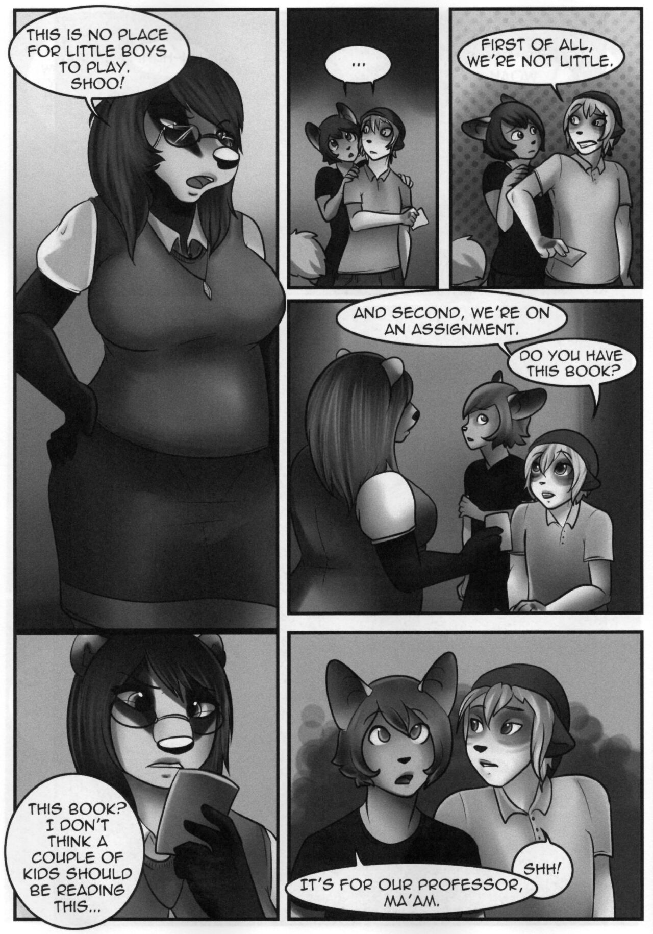 University Tails Volume 1 page 9 full