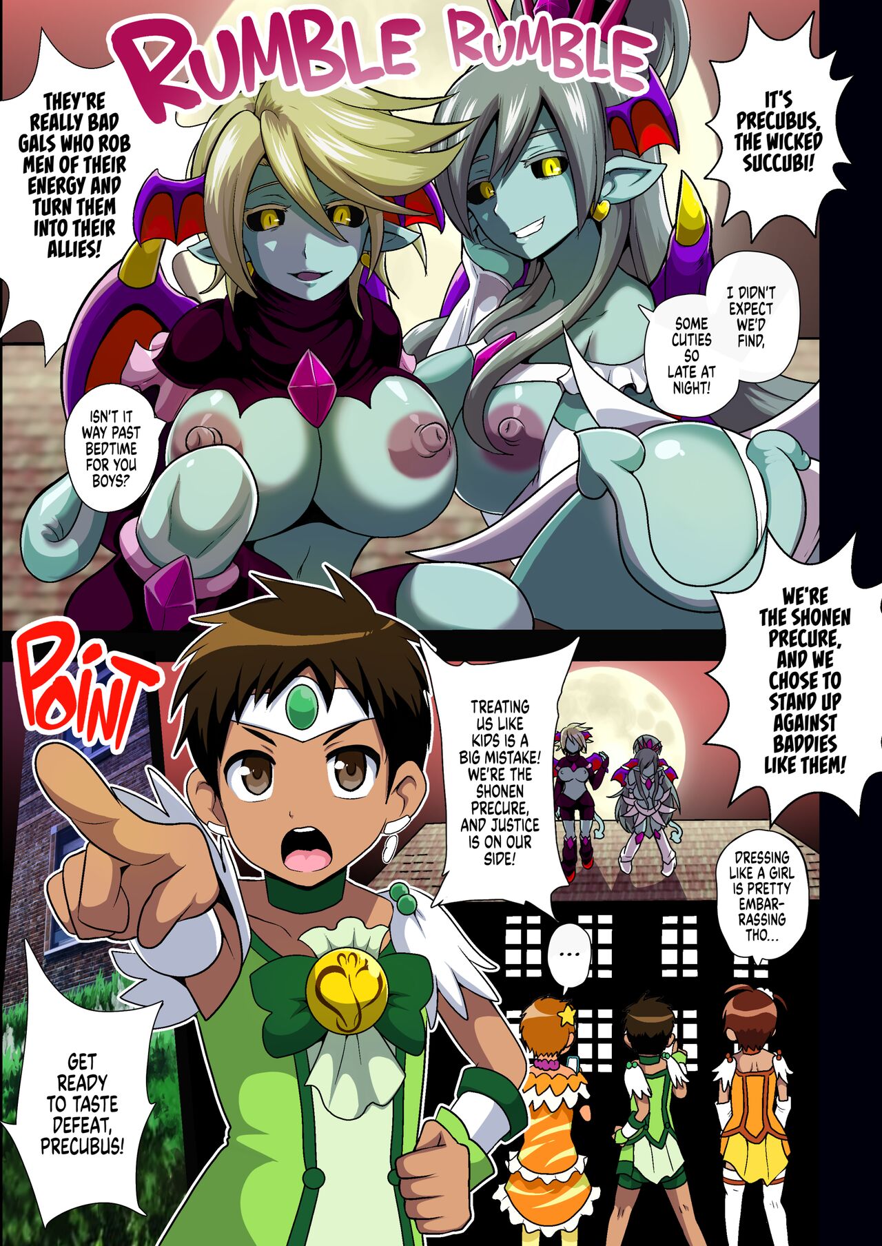 Succubi Precubus VS Shota Cure page 2 full