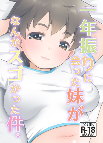 [T.4.P (Nekogen)] Ichinen-buri ni atta imouto ga nanka Sugo katta kudan. [Digital] cover