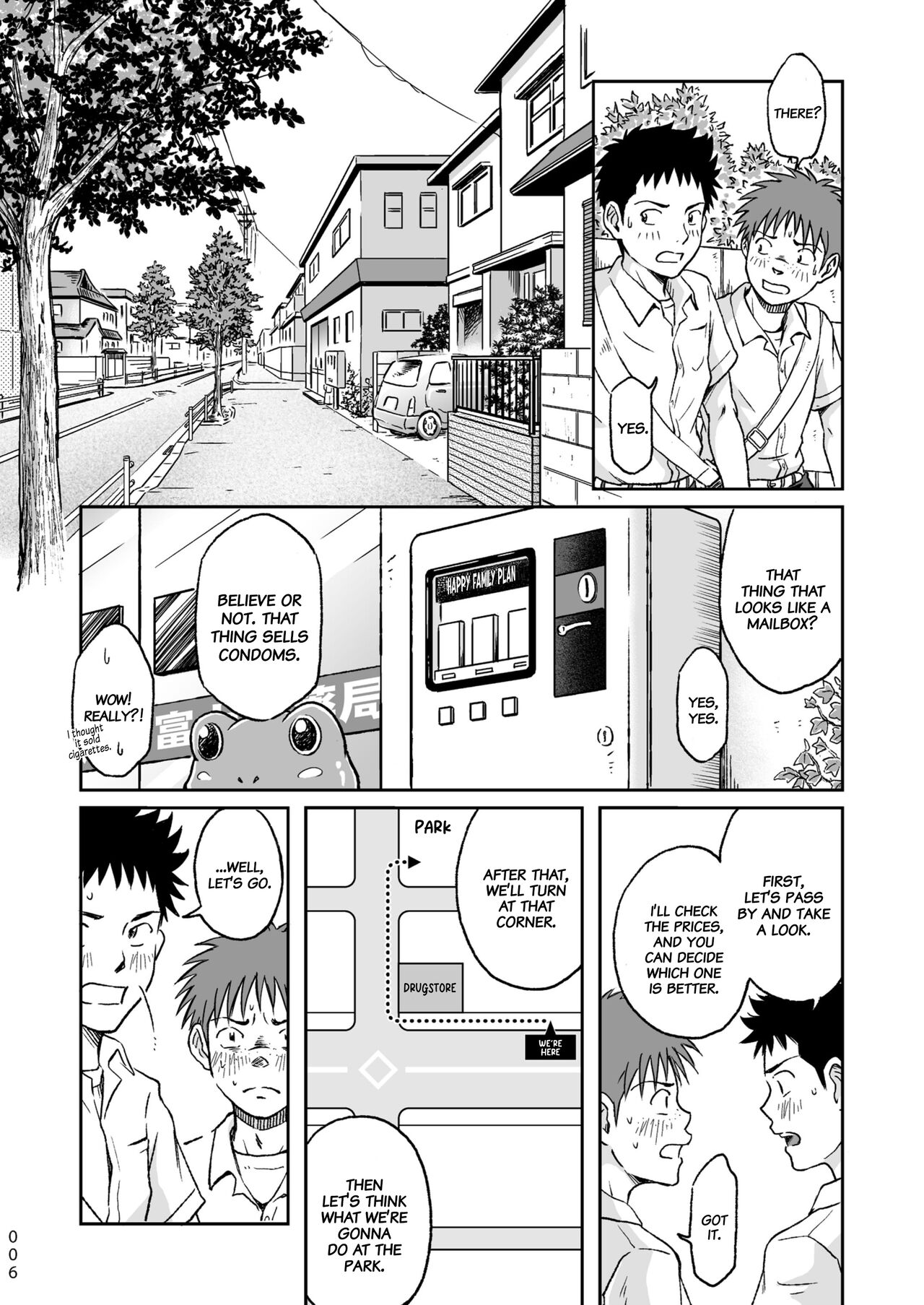 Condom o Kai ni Iku. page 6 full