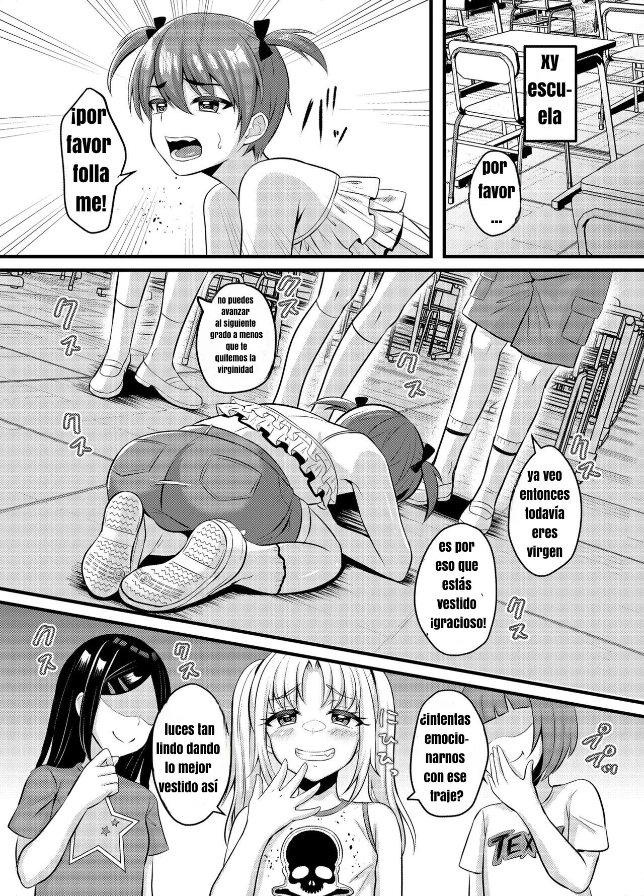 Joshi ni Kobiru Danshi-tachi page 12 full