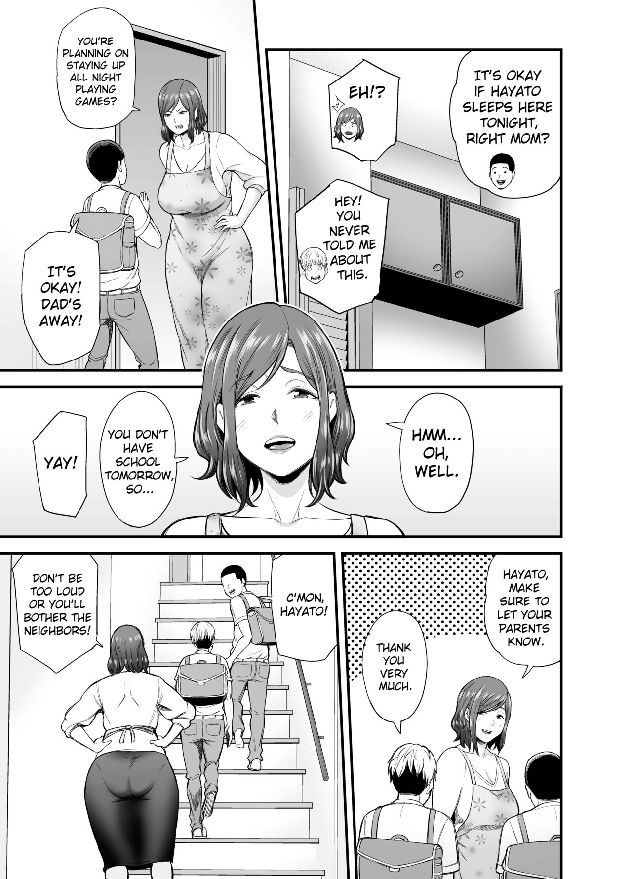 Sexless de Yokkyu Fuman na Watashi wa, Musuko no Tomodachi to... page 8 full