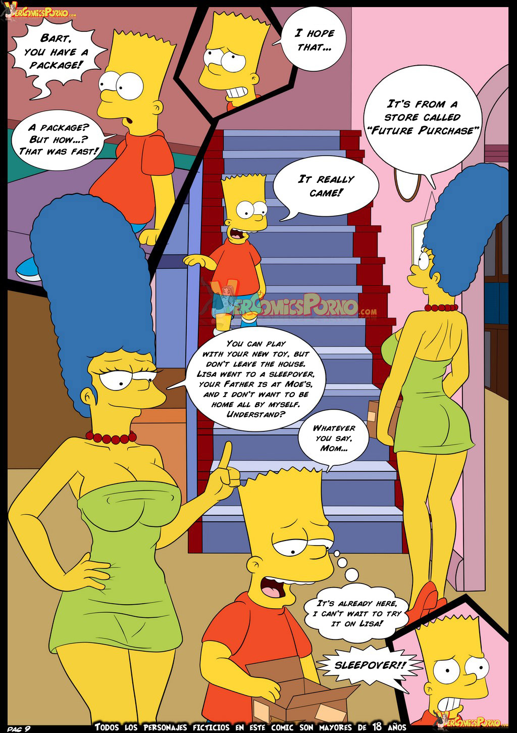 Simpso-Rama! 1-3 English page 10 full