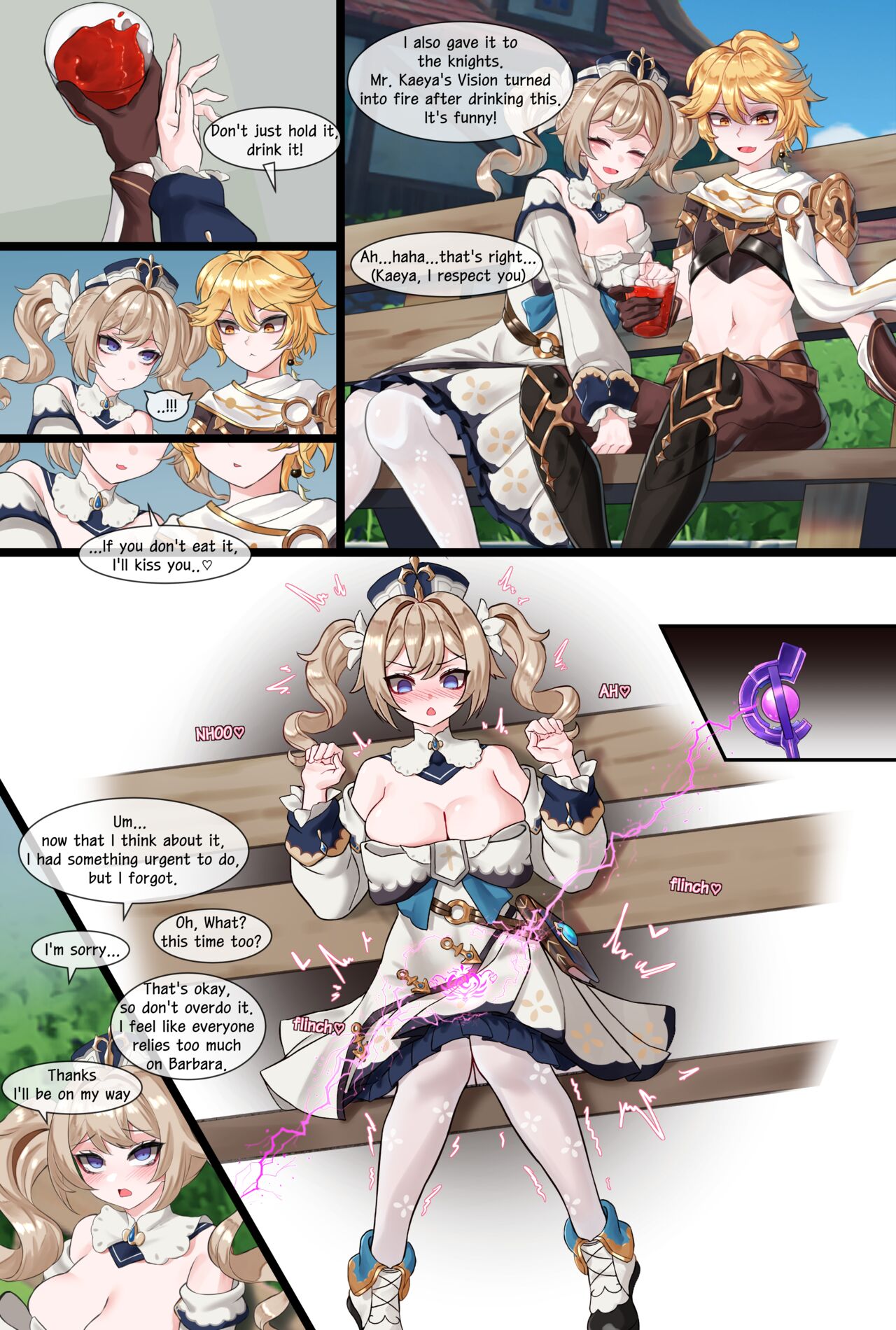 Barbara Abyss Mage NTR page 1 full