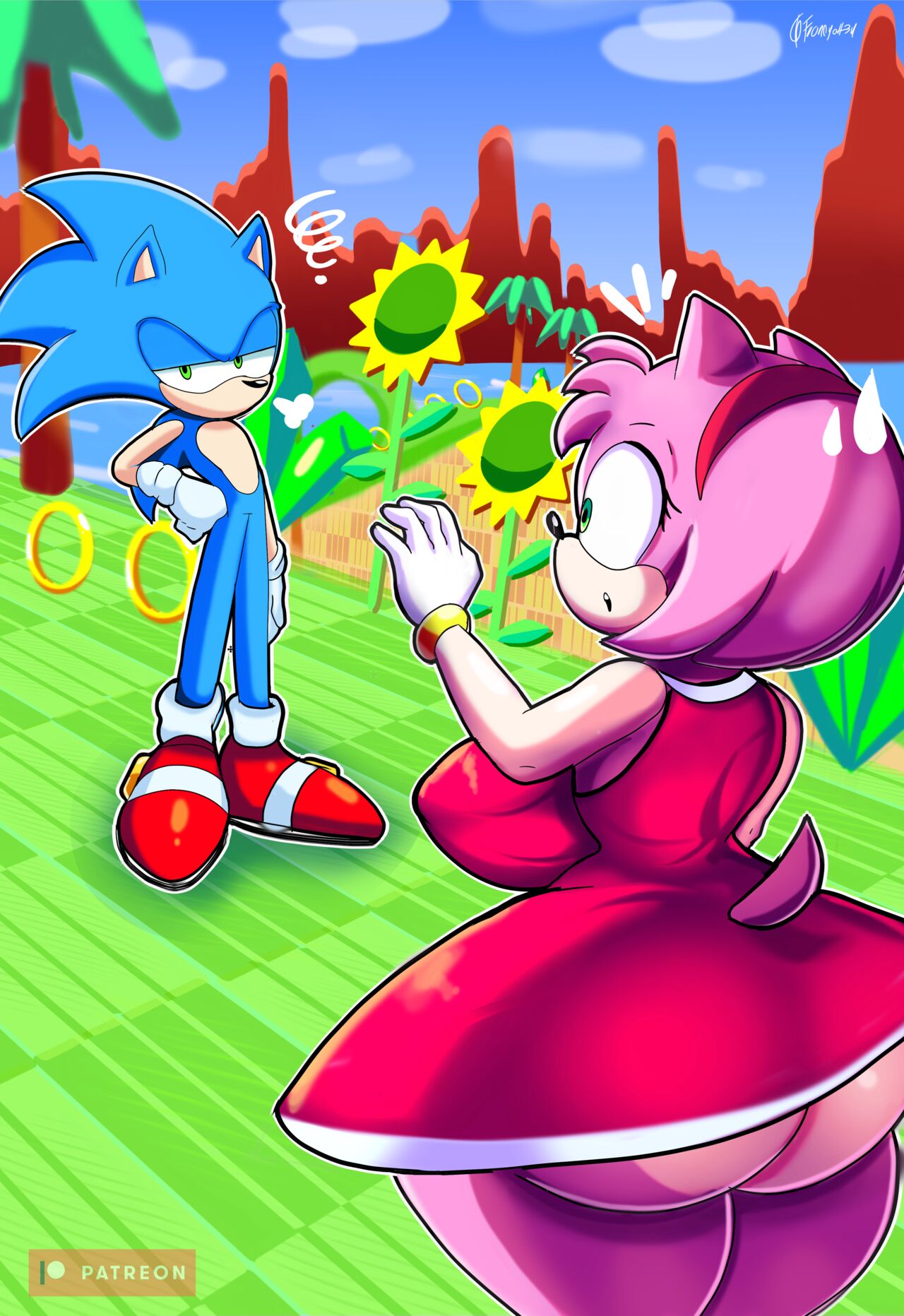 Amy & Sonic page 2 full