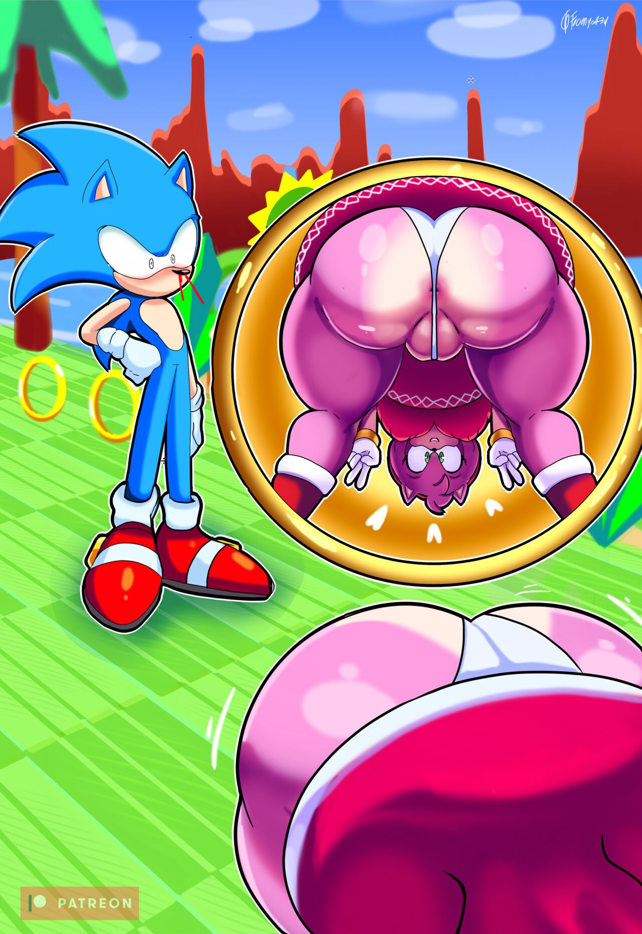 Amy & Sonic page 4 full