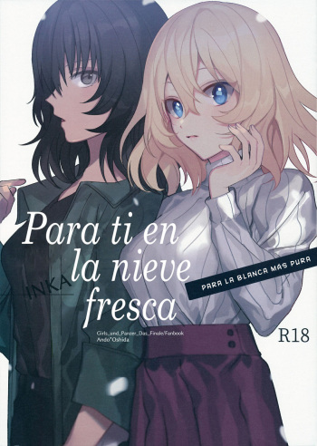 (HaruCC26) [Inka (Tan)] Shinsetsu no Kimi e | Para ti en la nieve fresca (Girls und Panzer) [Spanish] [Mister Nugget] cover