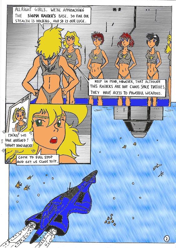 Oni's "Blood on the Water" colored page 3 full