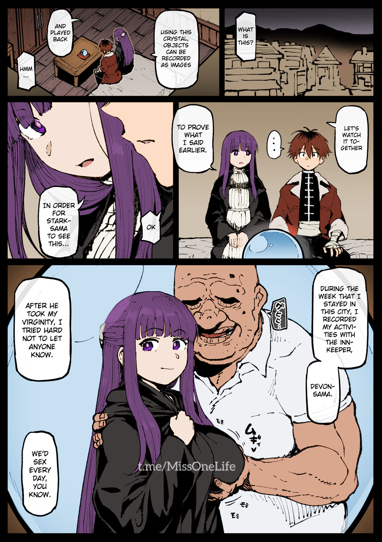 Fern-san did her best page 1 full