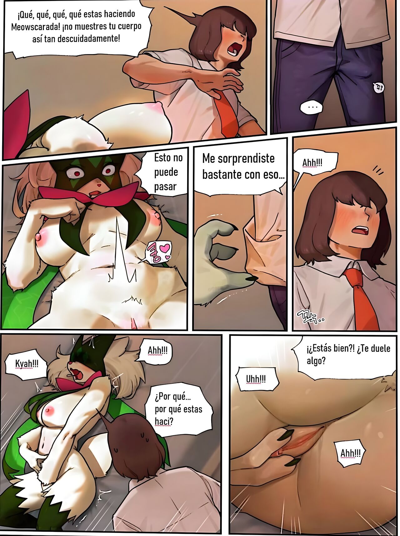 Los sentimientos ocultos de Meowscarada page 7 full