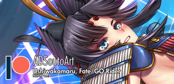 [ADSouto] Ushiwakamaru, Fate/GO Rider cover