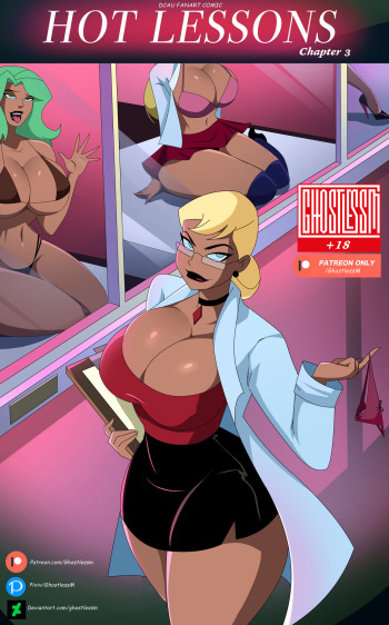 [Ghostlessm] Hot Lessons: Chapter 3 (Justice League) cover