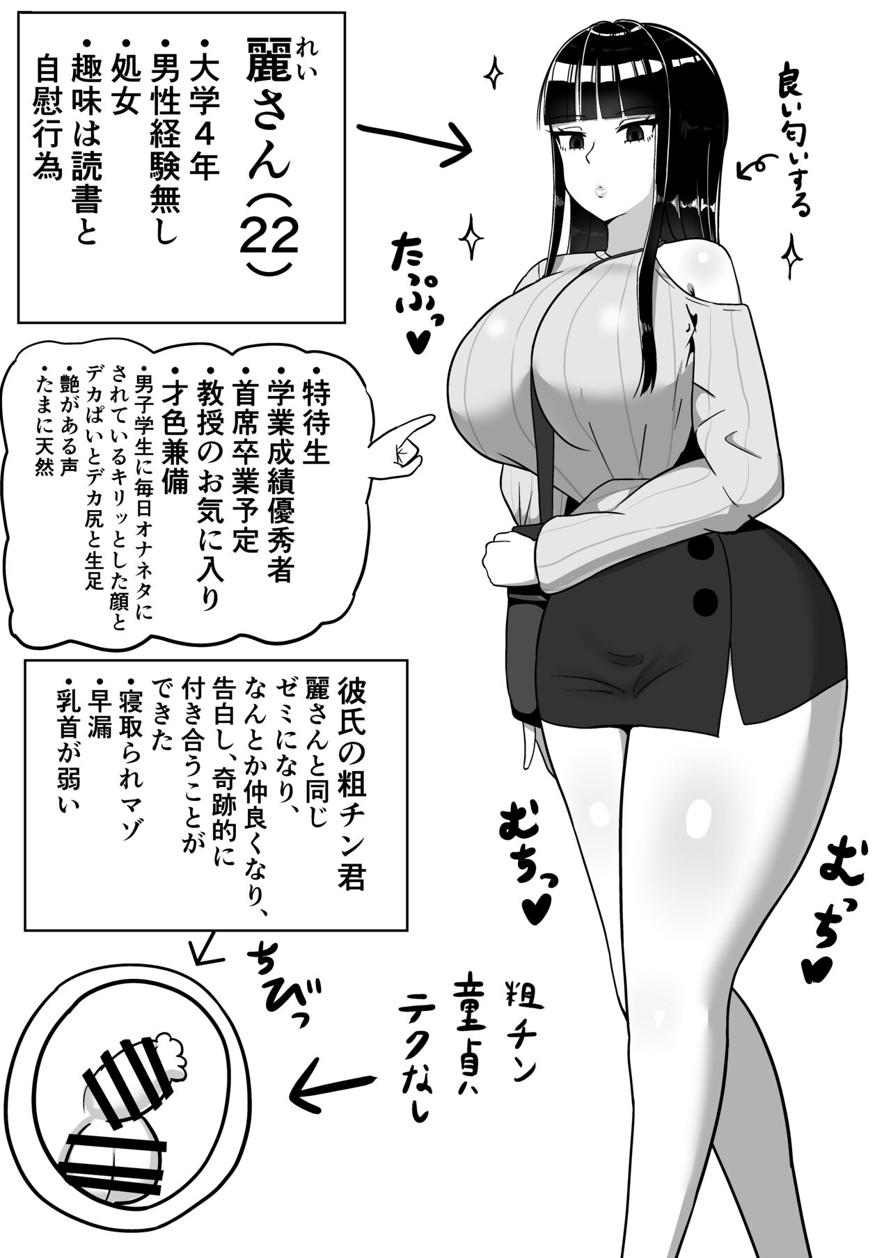 Chiteki na Kanojo wa Ogehin Nikubenki page 1 full