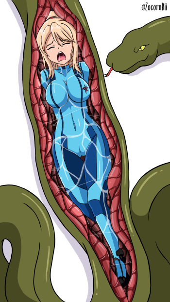 [Zocorukii] There's no escape. (Samus Aran) (Metroid) cover